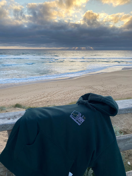 OUTDOORS HOOD - GREEN