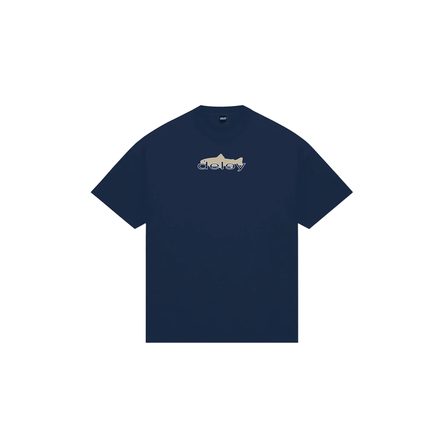 TROUT TEE - NAVY